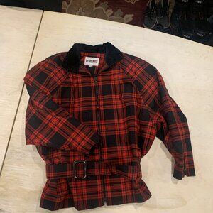 Vintage Ronsard Jacket Plaid